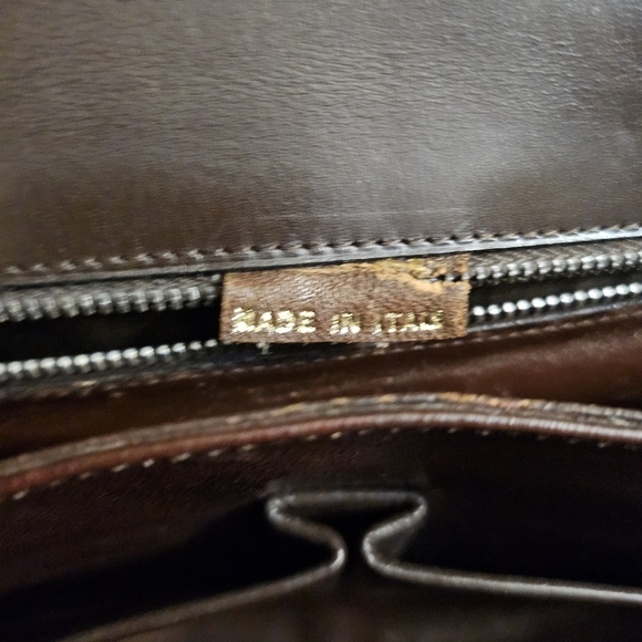 Authentic vintage Celine brown box shoulder bag - Picture 13 of 16